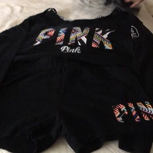 Pink set size extra small